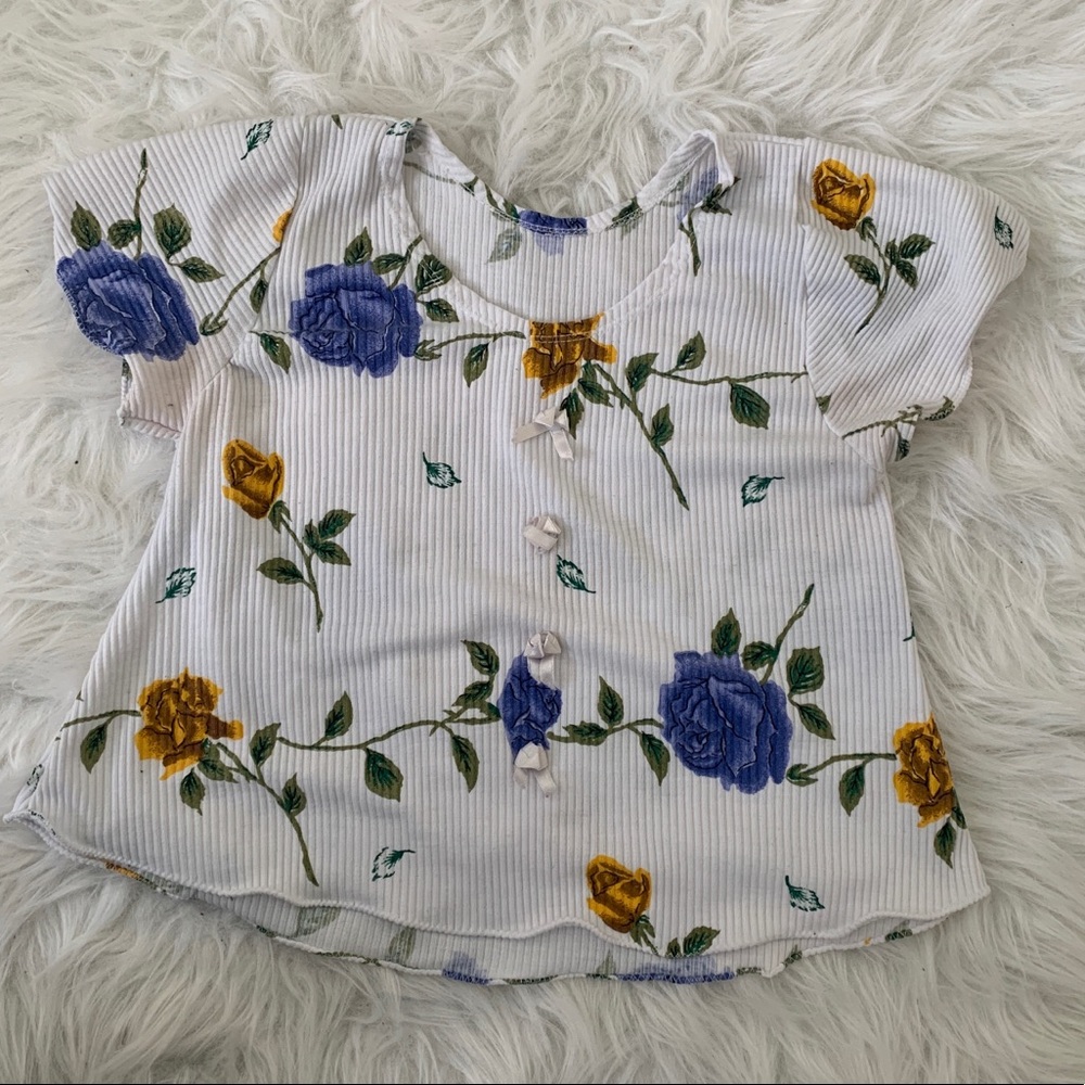 Floral Crop Top